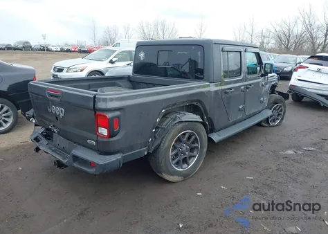 2021 Jeep Gladiator Overland 4X4 from USA, damaged, VIN 1C6HJTFG7ML620006